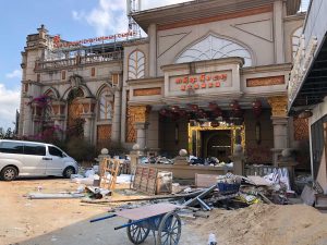 De Chinese casino's zijn verlaten